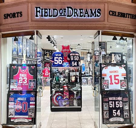 Field of Dreams: The Ultimate Sports & Celebrity Gift Store in Las .